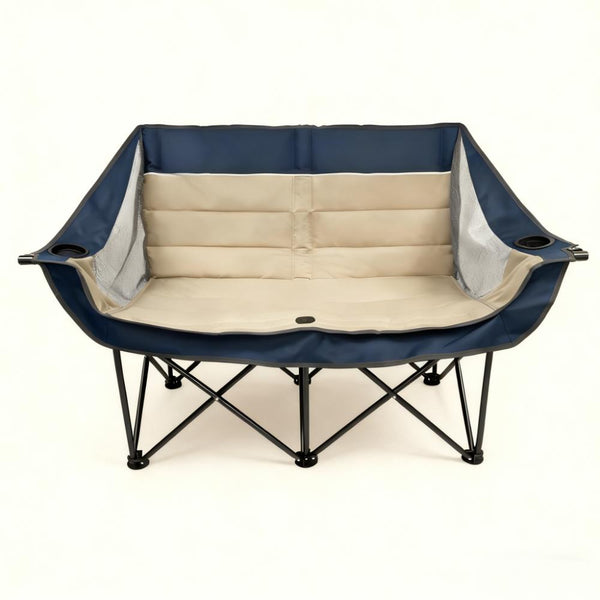 Forward Double Wide Padded Sofa: Share Outdoor Comfort with Your Loved Ones